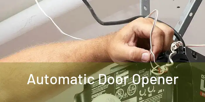 Automatic Door Opener 